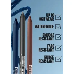Tattoo Liner Gel Waterproof Oogpotlood 970 Polished White 1,3 gr^Maybelline Outlet