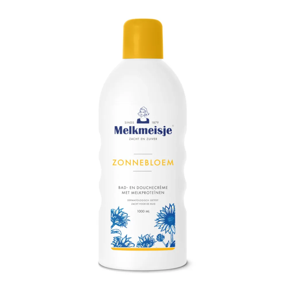 Clearance Bad en Douche Crème Zonnebloem en Melk 1000 ml Bad & Douche