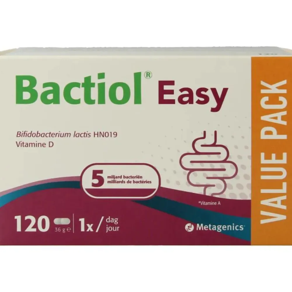 Speciale Bestanddelen<Metagenics Bactiol Easy 120 capsules