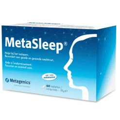 Rustgevend & Slapen|Speciale Bestanddelen<Metagenics Metasleep 60 tabletten