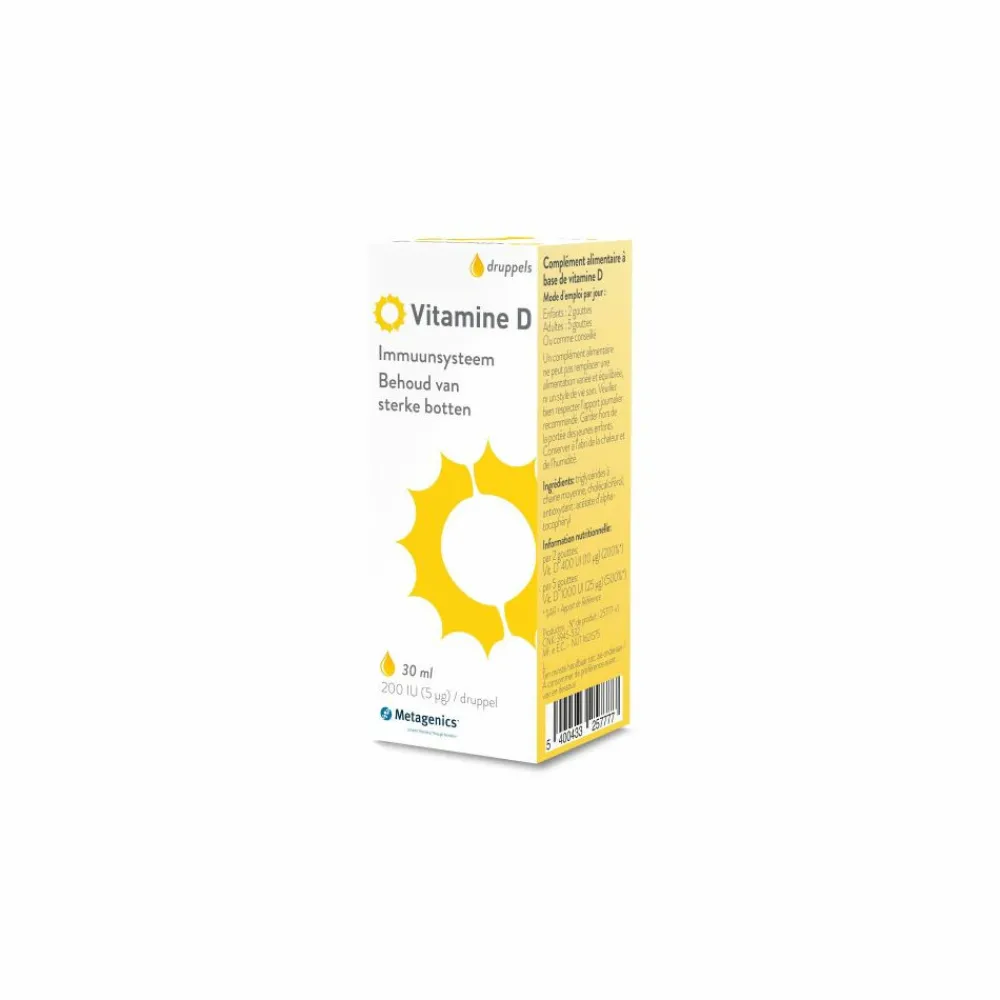 Vitaminen<Metagenics Vitamine D3 Liquid 30 ml