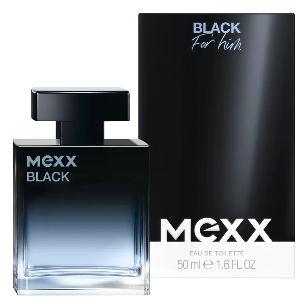 Black for Men Eau de Toilette 50 ml^Mexx Clearance