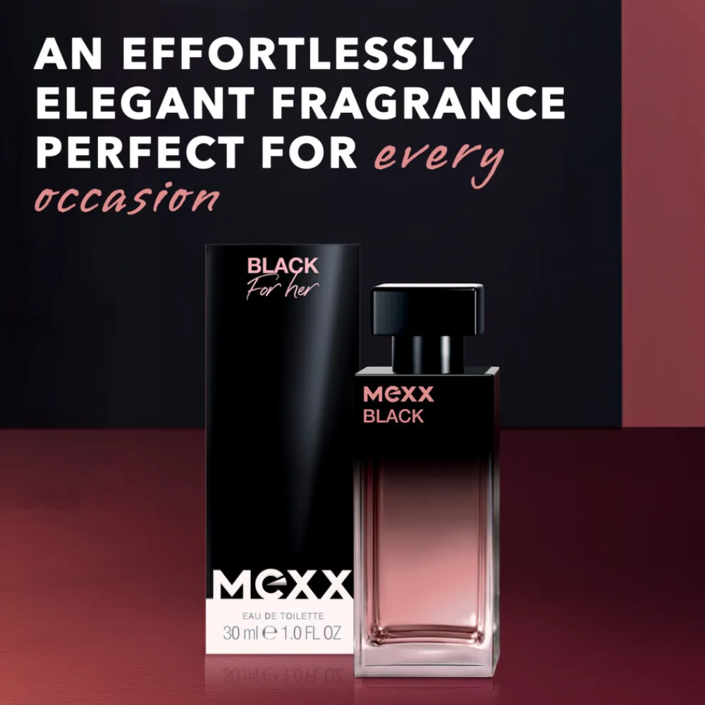 Parfum|Voor Haar<Mexx Black for Woman Eau de Toilette 30 ml