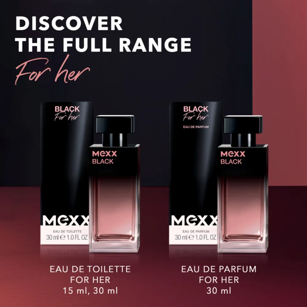 Parfum|Voor Haar<Mexx Black for Woman Eau de Toilette 30 ml