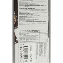 Chocolade<Meybona Choco Puur 85% Bio 100 gr