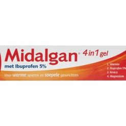4 in 1 gel Met 5% ibuprofen 100 gr^Midalgan Sale