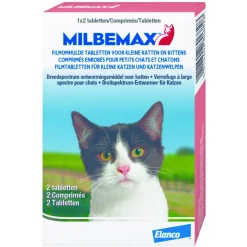 Outlet Ontworming Tabletten Kat/Kitten 0,5 - 2 kg 2 tabletten Vlo, Teek & Worm