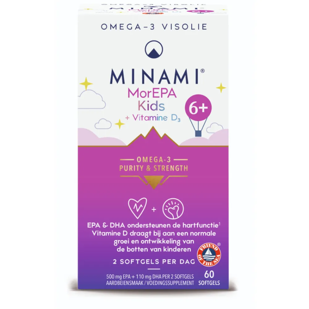 MorEPA Kids 60 softgels^Minami Outlet