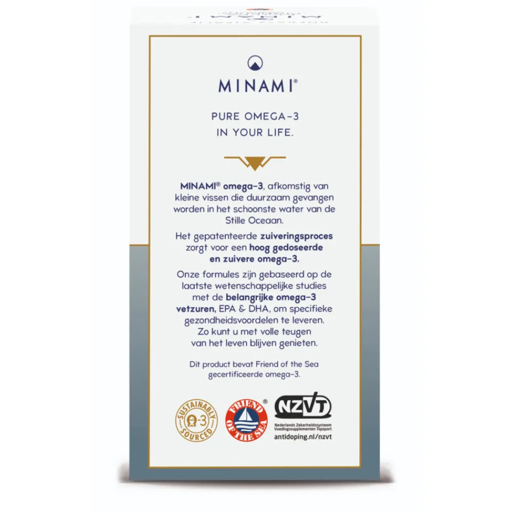 MorEPA Platinum + Vitamine D3 60 softgels^Minami Sale