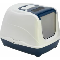 Kattenbak Flip Cat Jumbo Donkerblauw^Moderna Outlet