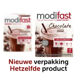 Dranken<Modifast Intensive Milkshake Chocolade 8 x 55 gr