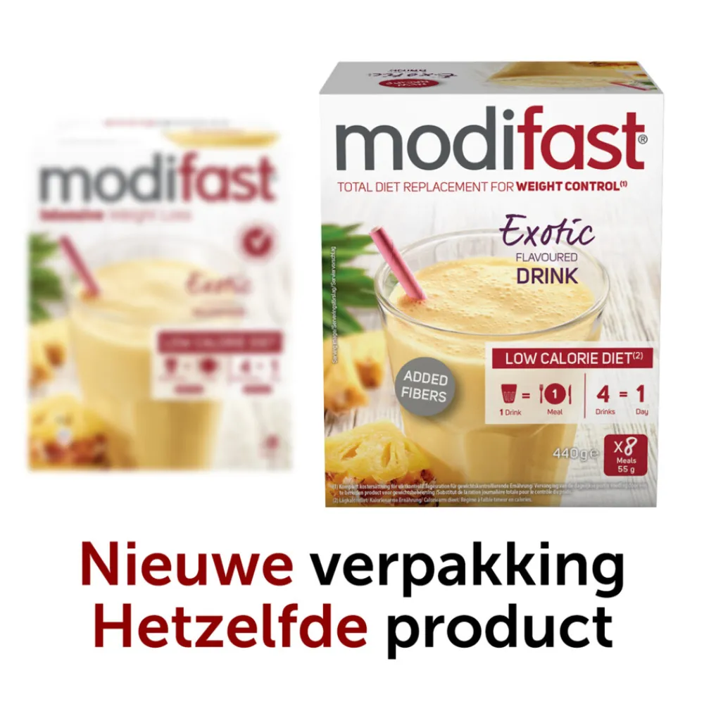 Intensive Milkshake Exotic 100 gr^Modifast Hot