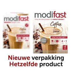 Dranken<Modifast Intensive Milkshake Koffie 8 x 55 gr