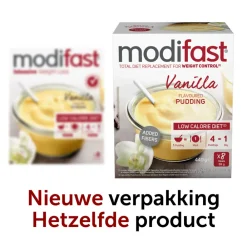 Maaltijdvervangers<Modifast Intensive Pudding Vanille 8 x 55 gr