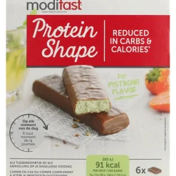 Snacks & Tussendoortjes<Modifast Protein Shape Reep Chocolade-Pistache 6 x 27 gr