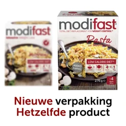 Pasta, Rijst & Wraps|Maaltijdvervangers<Modifast Weight Control Pasta Mushrooms 4 x 62 gr