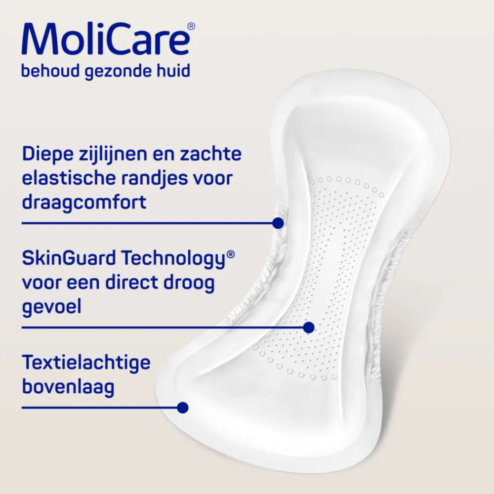 Incontinentie<Molicare Premium Lady Pad 4 Druppels 782 ml Absorptie 14 stuks