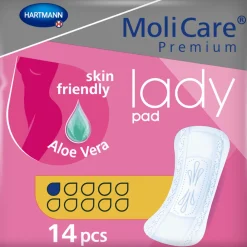 Best Premium Lady Pad 1 Druppel 181 ml Absorptie 14 stuks Incontinentie