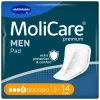 Premium Men Pad 4 Druppels 546 ml Absorptie 14 stuks^Molicare Clearance