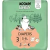 Luiers<Moomin Ecologische Luiers Maat 3 Midi 48 stuks