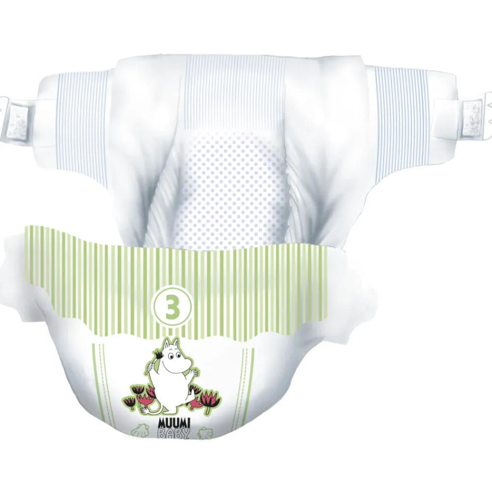 Luiers<Moomin Ecologische Luiers Maat 3 Midi 48 stuks