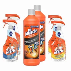 Speciaal Reinigers|Badkamerartikelen<Mr. Muscle Reinigings Pakket