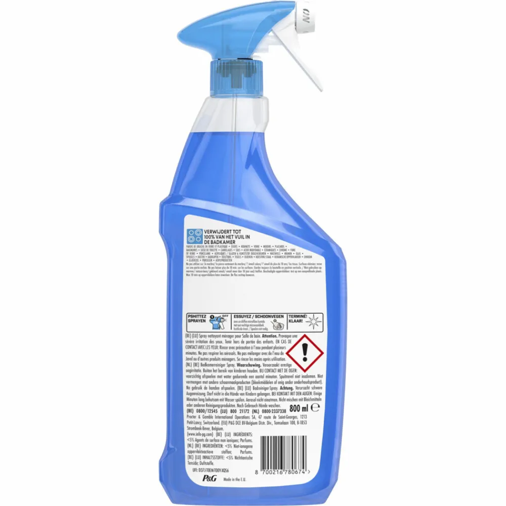 Badkamerreiniger Spray Fresh 800 ml^Mr. Propre Online