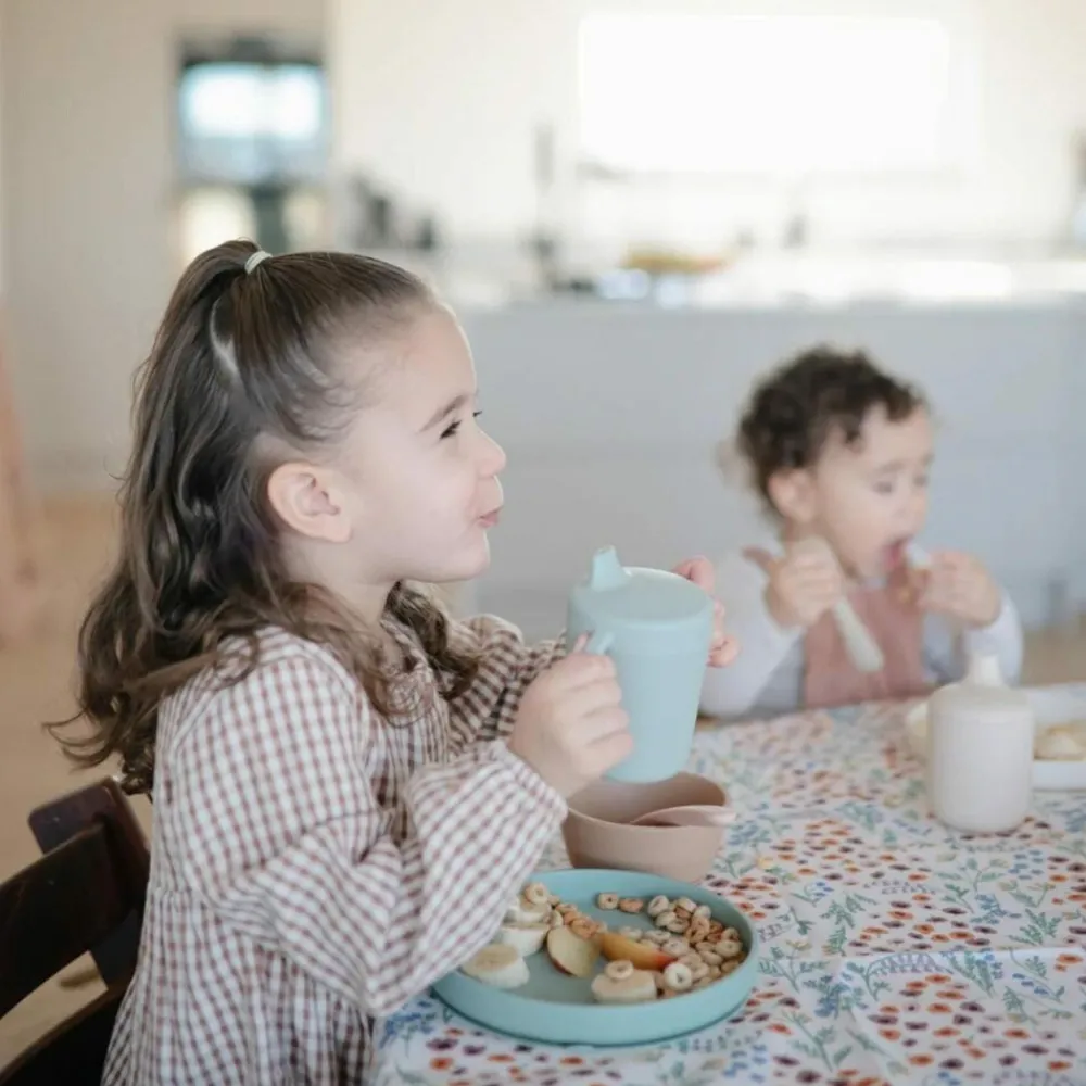 Antislip Bord Cambridge Blue^Mushie Hot