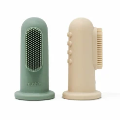 New Baby Tandenborstel Shifting sand Cambridge blue 2 stuks Mondverzorging|Specialistische Mondverzorging