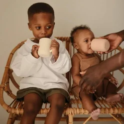 Clearance Drinkbeker met Rietje Blush Servies & Drinkbekers