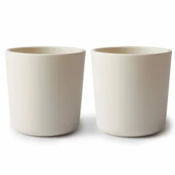 Servies & Drinkbekers<Mushie Drinkbeker Set Ivory 2 stuks