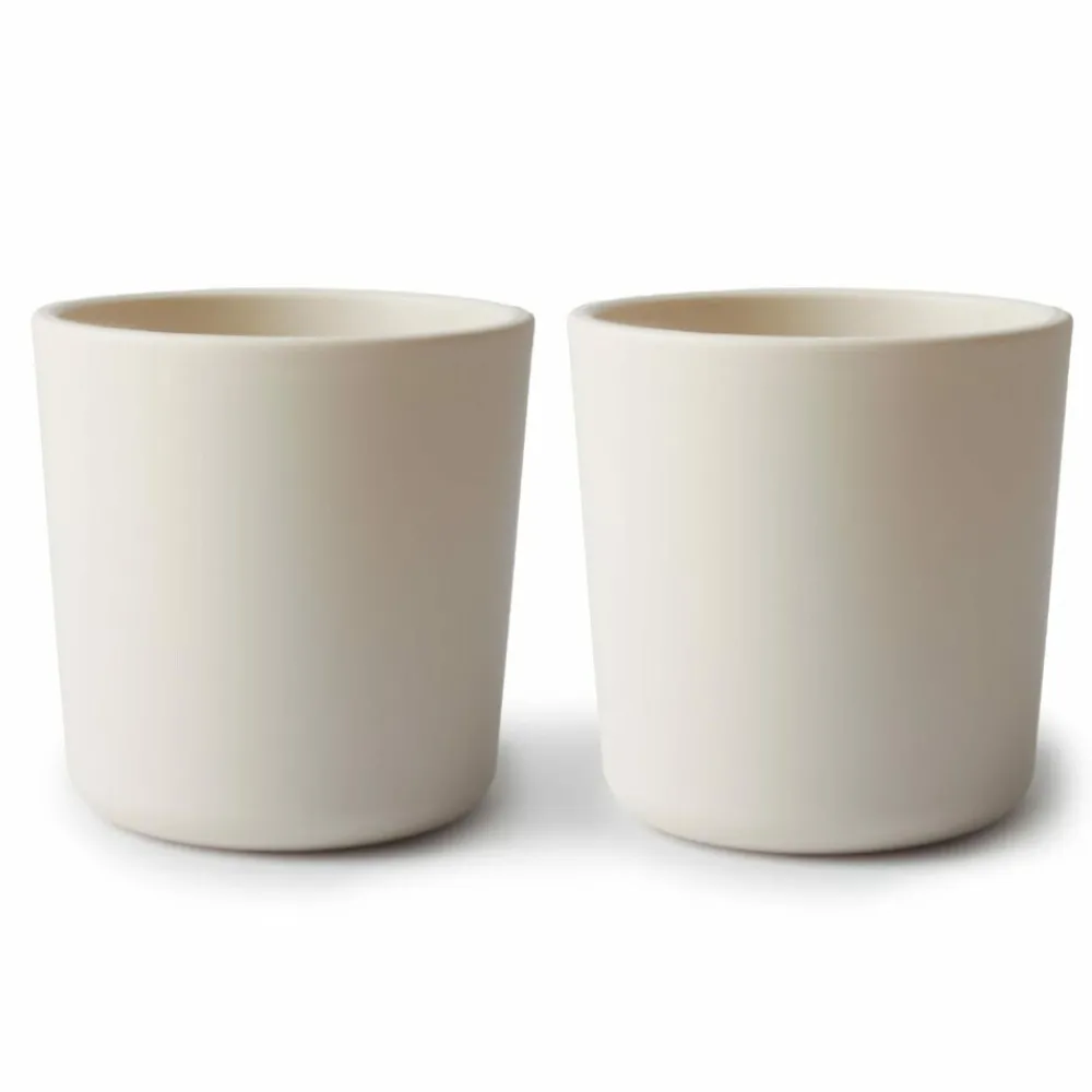 Servies & Drinkbekers<Mushie Drinkbeker Set Ivory 2 stuks