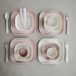 Servies & Drinkbekers<Mushie Drinkbeker Set Ivory 2 stuks