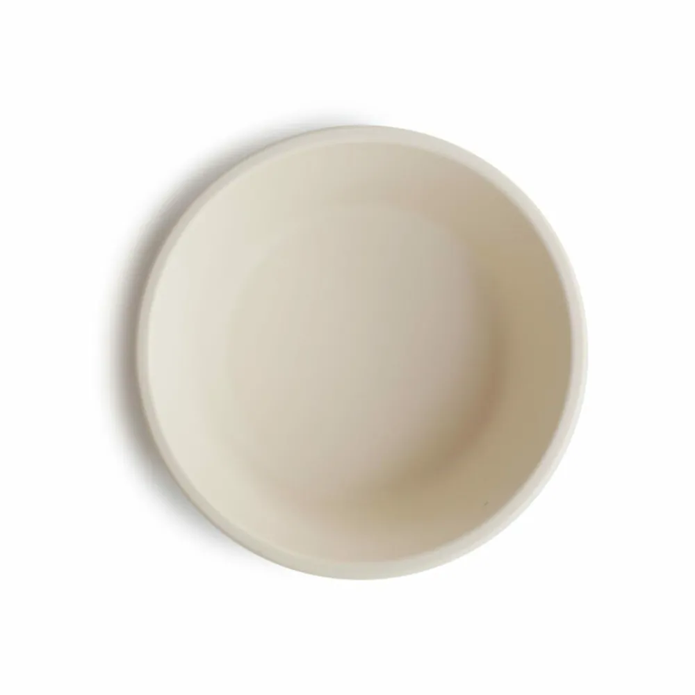 Servies & Drinkbekers<Mushie Kom Antislip Ivory