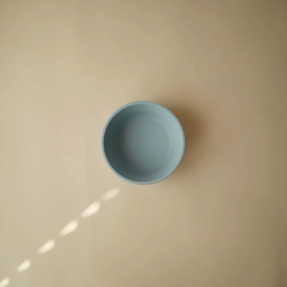 Kom Antislip Powder Blue^Mushie Sale