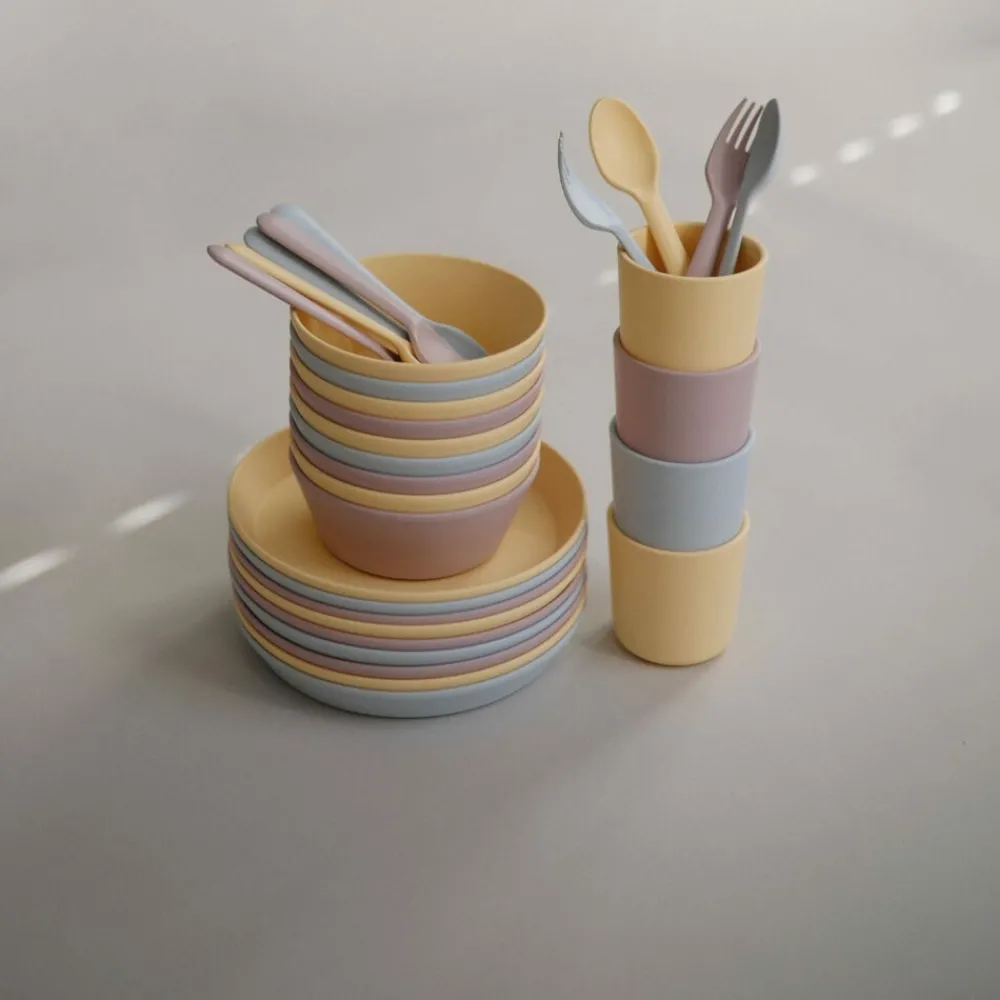 Kommen Set Powder Blue 2 stuks^Mushie Sale