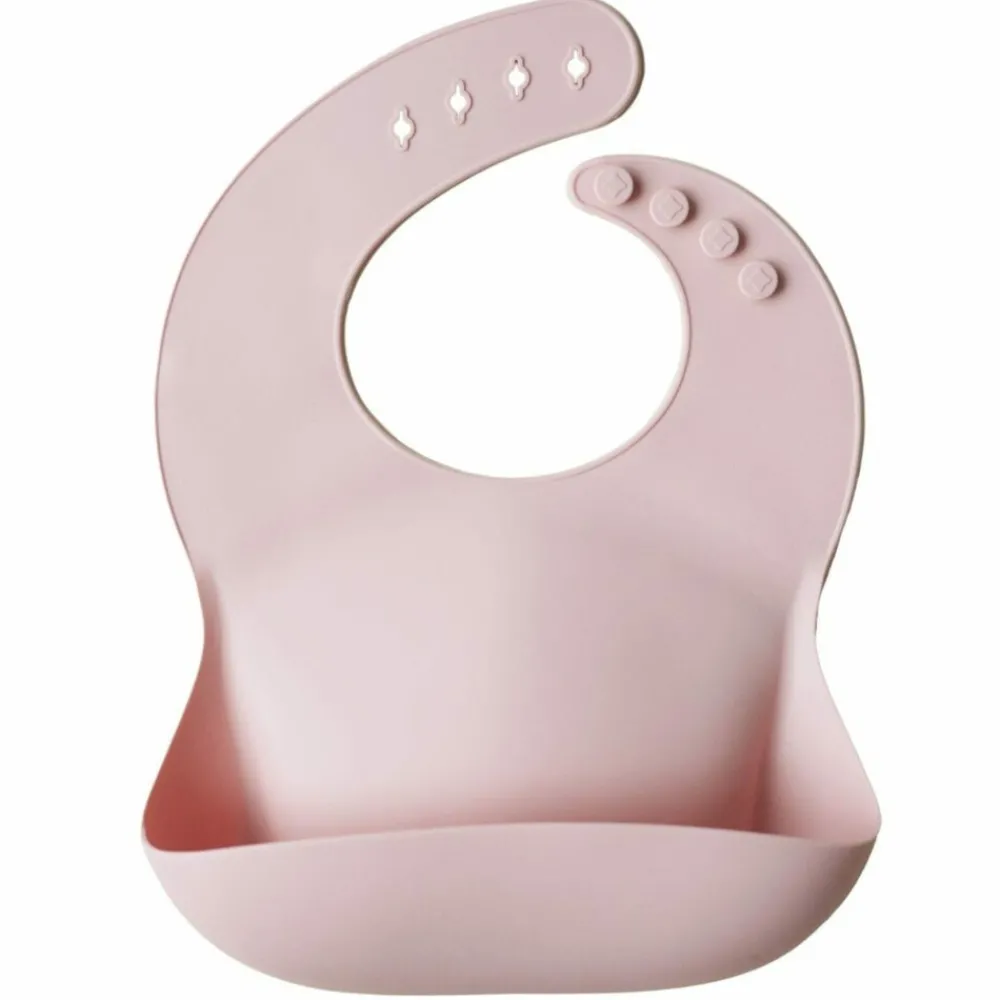 Accessoires<Mushie Slabbetje met Opvangbakje Blush