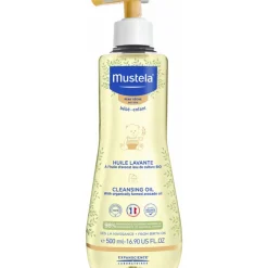 Bad & Douche<Mustela Baby Babywasolie Pomp Droge Huid 500 ml