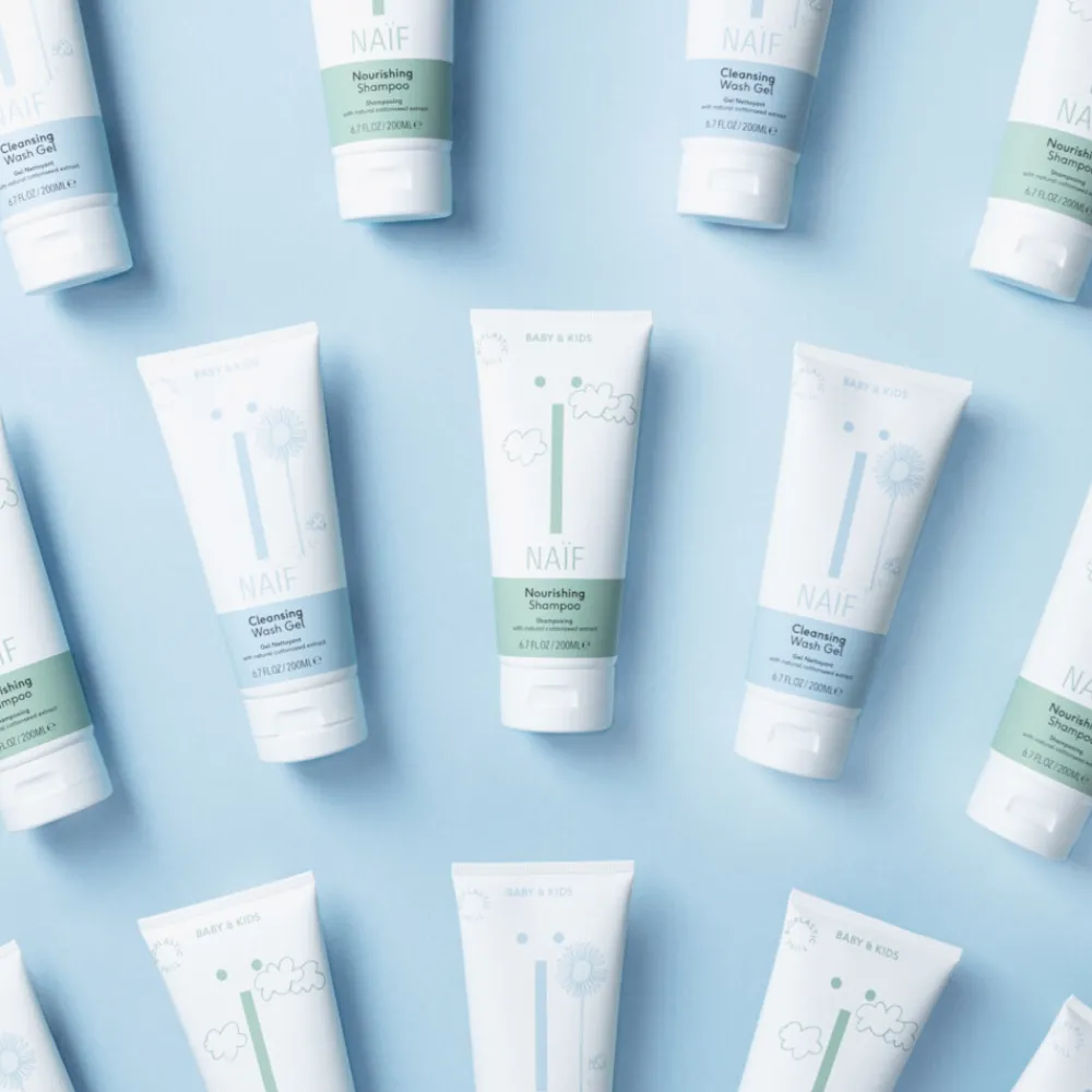 Naïf Shampoo en Wasgel Pakket Bad & Douche