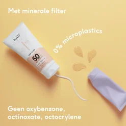 Baby & Kids Minerale Zonnebrandcréme 0% Parfum SPF 50 100 ml^Naif Hot