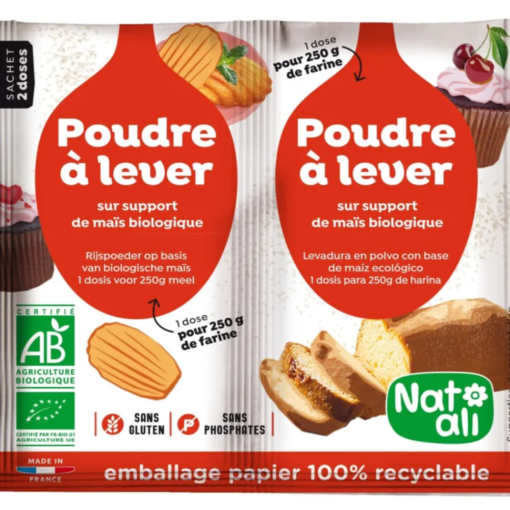 Sale Biologische Bakpoeder 14 gr Bakken