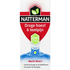 Droge Hoest en Keelpijn 150 ml^Natterman Outlet