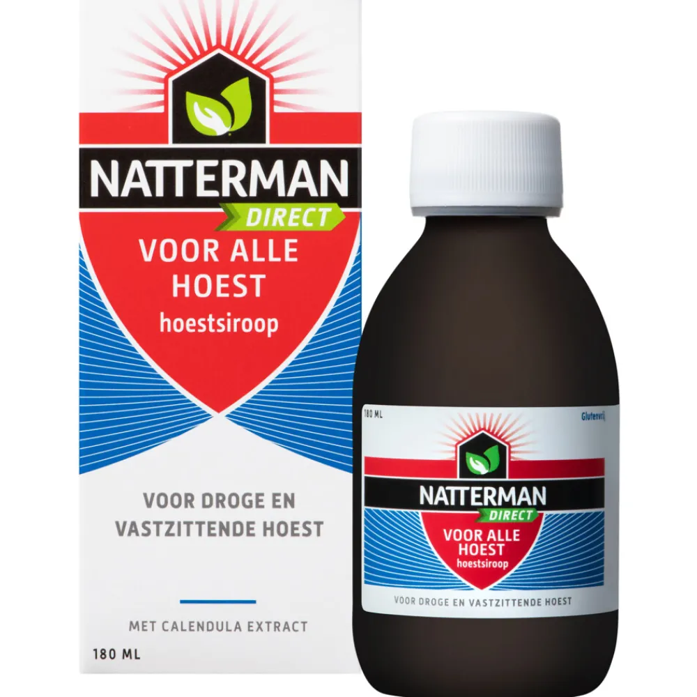 Luchtwegen & Keel<Natterman Voor alle Hoest Hoestdrank 180 ml