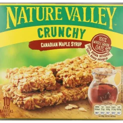 Lactosevrij|Snacks & Tussendoortjes<Nature Valley Crunchy Canadian Maple Syrup 5x2 stuks