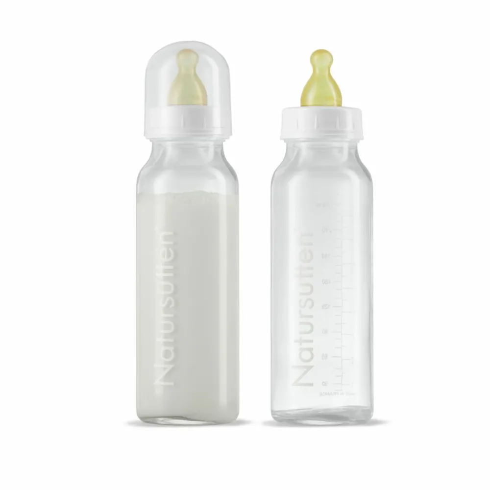 Best Glazen Drinkflessen 240 ml 2 stuks Flessen & Spenen