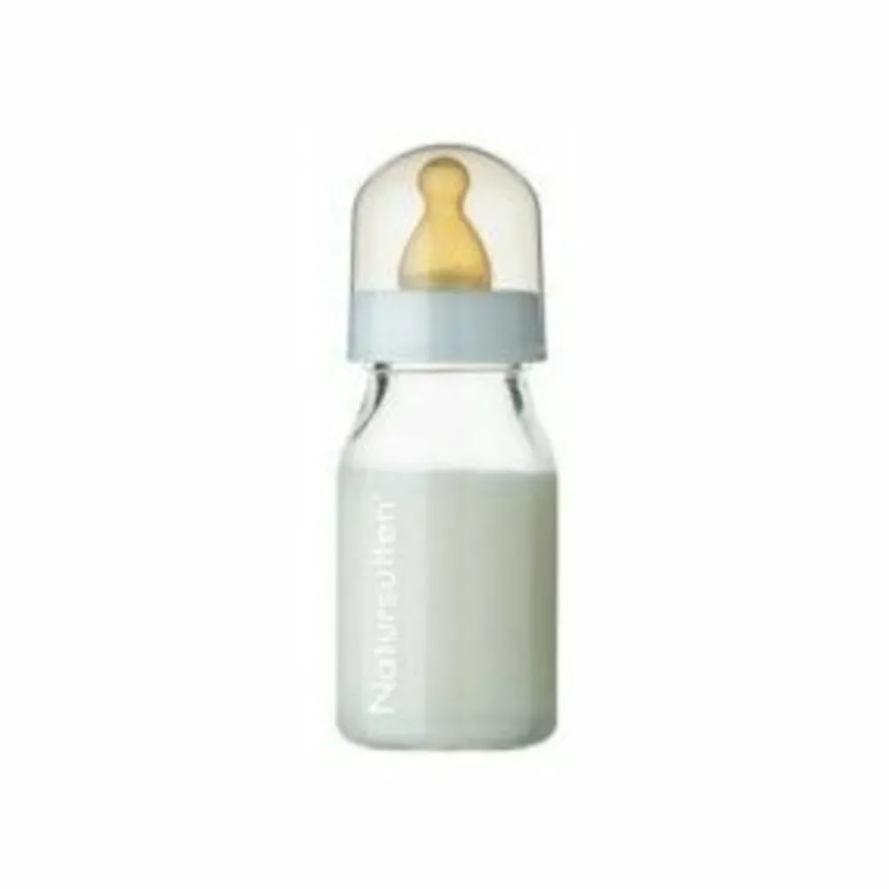 Flessen & Spenen<Natursutten Glazen Drinkflessen 110 ml 2 stuks