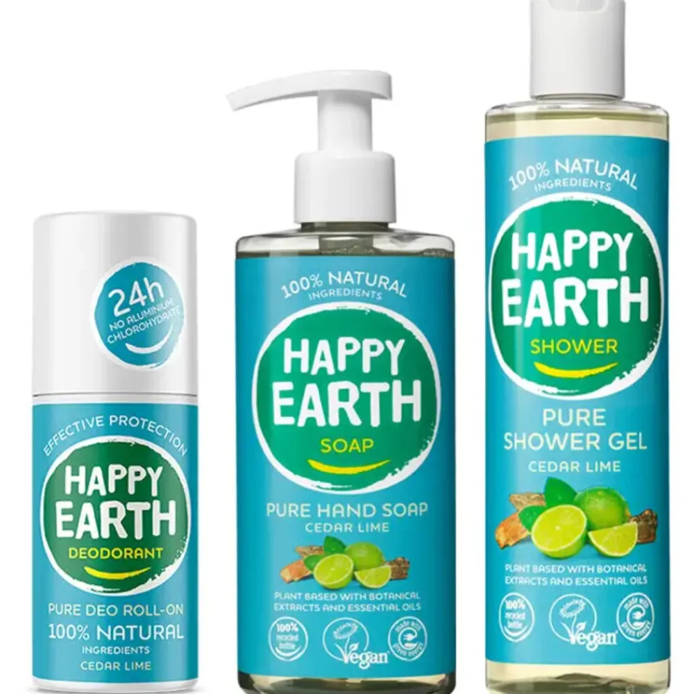 Clearance Natuurlijke Cedar Lime Voordeelbundel Pakket Keukenartikelen|Deodorant