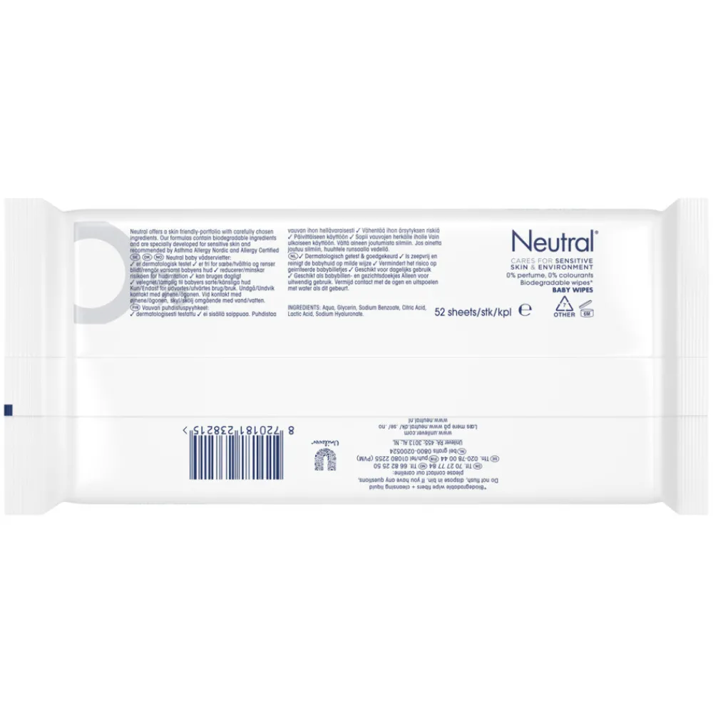 Babydoekjes<Neutral Billendoekjes