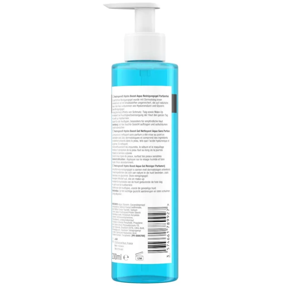 Aqua Cleansing Gel Hydra Boost Ongeparfumeerd 200 ml^Neutrogena Clearance