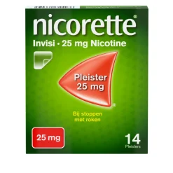 Invisi 25 mg Nicotine Pleister 14 stuks^Nicorette Best